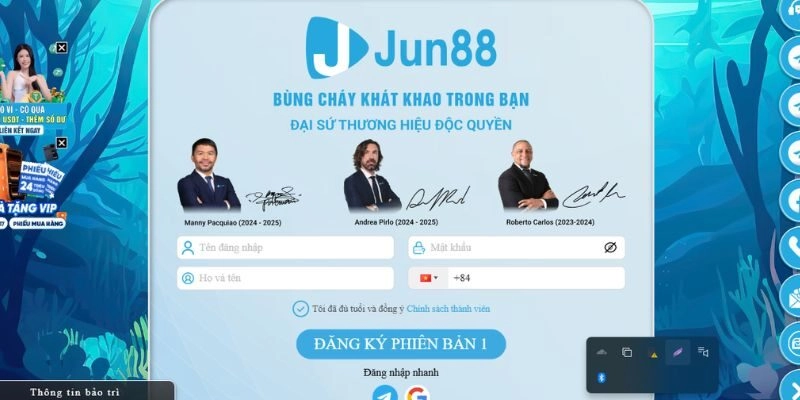 Cách đăng ký tài khoản Jun88 đơn giản nhất